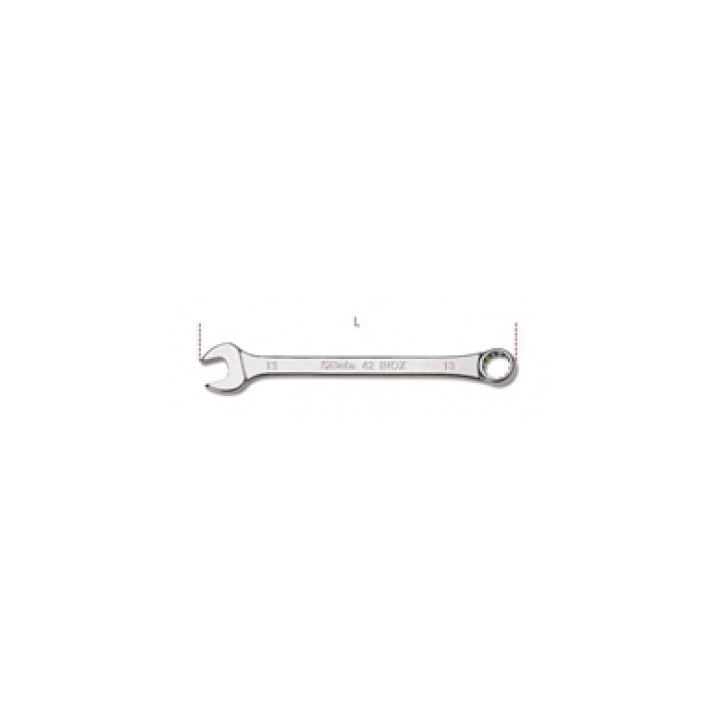 42INOX 17- CHIAVI INOX COMBINATE 17