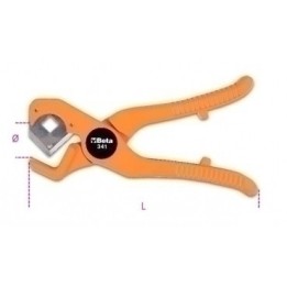 341 -  PINZA TAGLIATUBI PER TUBI IN PVC Ø 0:25 mm