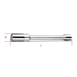 956L - BUSSOLA PER CANDELE mm 16 Tp LUNGO
