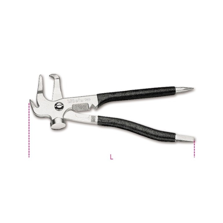 A -989 - PINZA PER PIOMBI COMBINATA L=250 mm