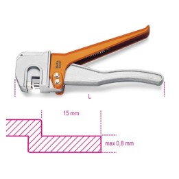 (1065P) -  PINZA PIEGALAMIERA - L=228 mm