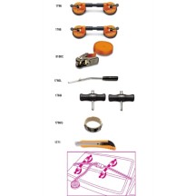 1766/8 -  ASSORTIMENTO 8 UTENSILI x CRISTALLI AUTO