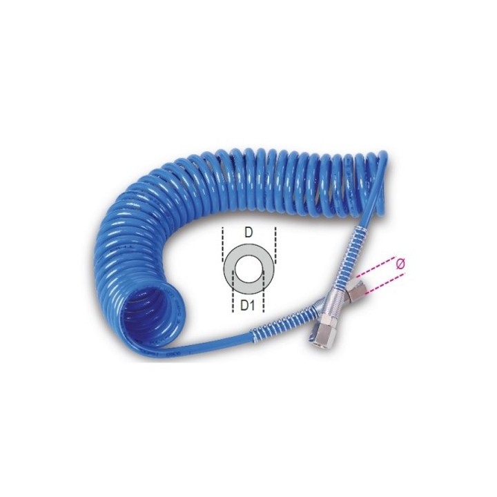 1914 - SPIRALE IN POLIURETANO 98 SHORE mm 5x8