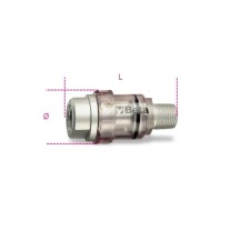1919ML-Ø 1/4" -  MINI LUBRIFICATORE DI LINEA