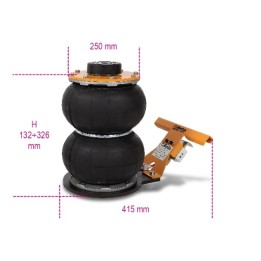 3061/2T - SOLLEVATORE PNEUMATICO A 2 STADI