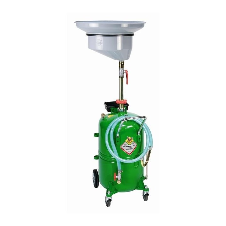 RECUPERATORE OLIO ESAUSTO CARRELLATO DA 65 Lt.