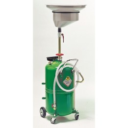 RECUPERATORE OLIO ESAUSTO CARRELLATO DA 90 Lt