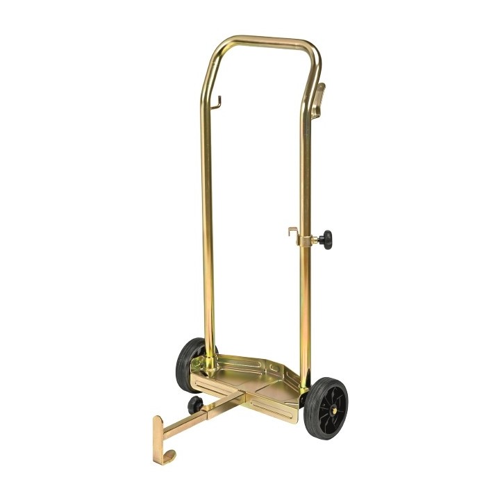 CARRELLO PER FUSTI DA 20-60 Kg. - DOPPIO MANICO