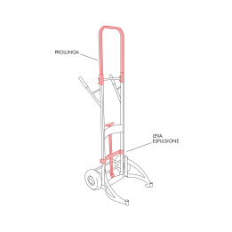 KIT PER ESTENSIONE CARRELLO TCR00HD