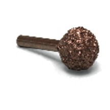 RASPETTA SFERICA Ø 20x55 mm - GAMBO Ø 6 mm