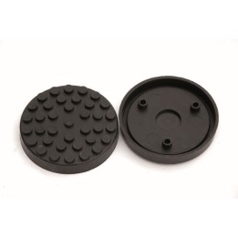 TAMPONE ROTONDI CON 3 PIOLI  MASCHIO Ø Est.119 mm