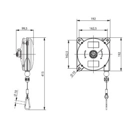 633 - BILANCIATORE PORTATA Kg 2:4