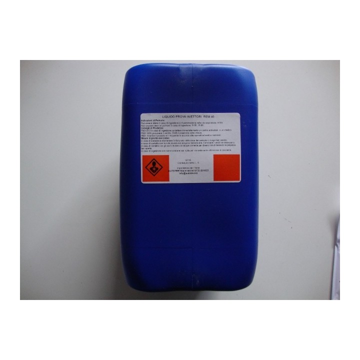 REM 40T - LIQUIDO x BANCO LAVA INIETTORI DA USARE