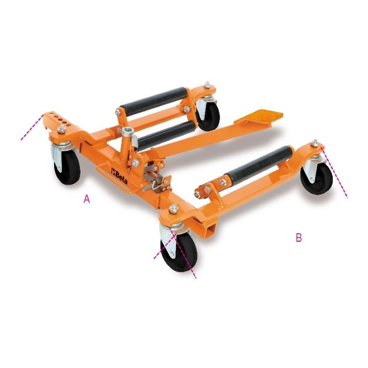 A - 3009 - CARRELLO PER MOVIMENTAZIONE VEICOLI